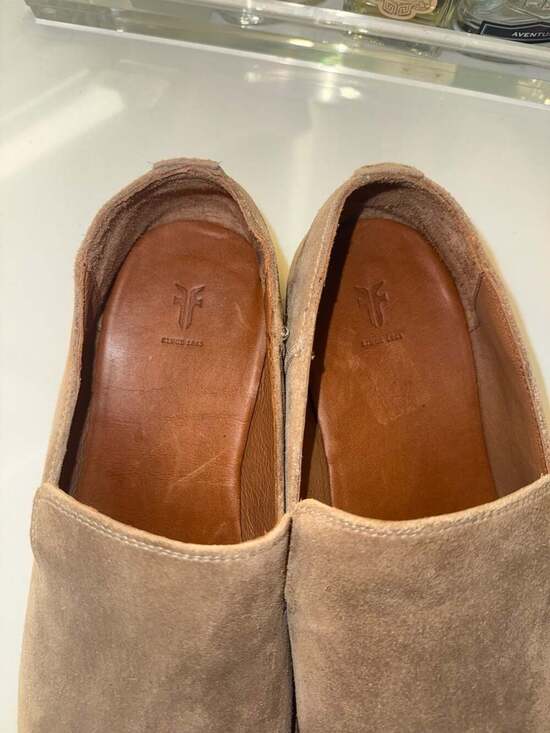 Frye Men\'s Suede Slip-On Loafers Size 12D main image 7